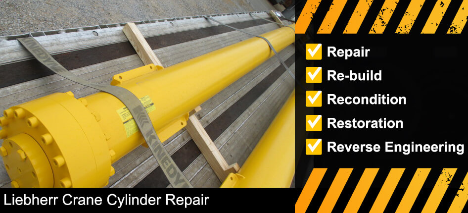 liebherr crane cylinder repair and rebuild