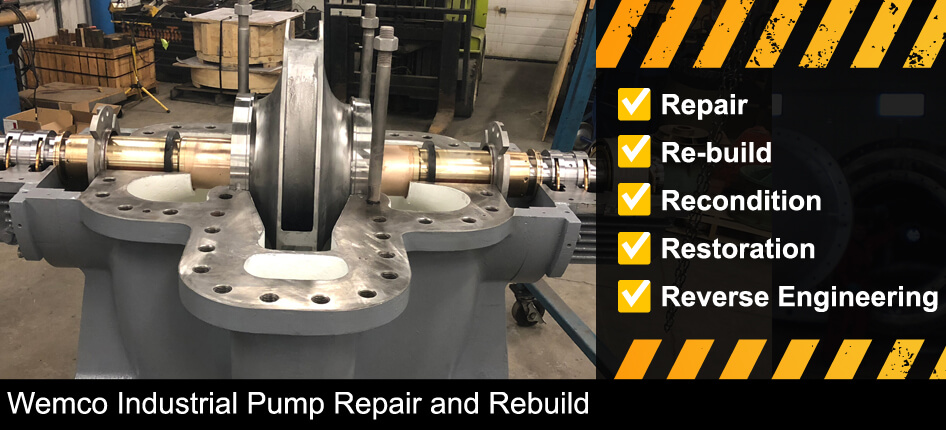 wemco industrial pump repair